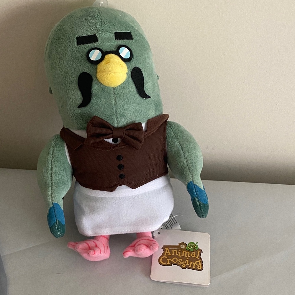 Nintendo Animal Crossing Green & Brown Leif Plush